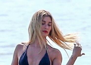 Hailey Bieber presume 'bikini body' con sesión de impacto en Miami