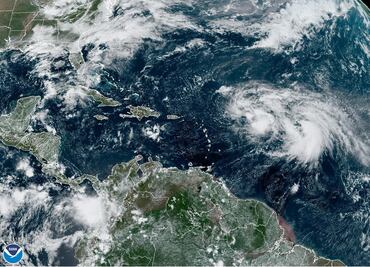 Tormenta tropical Philippe amenaza a islas del Atlántico con fuertes lluvias e inundaciones