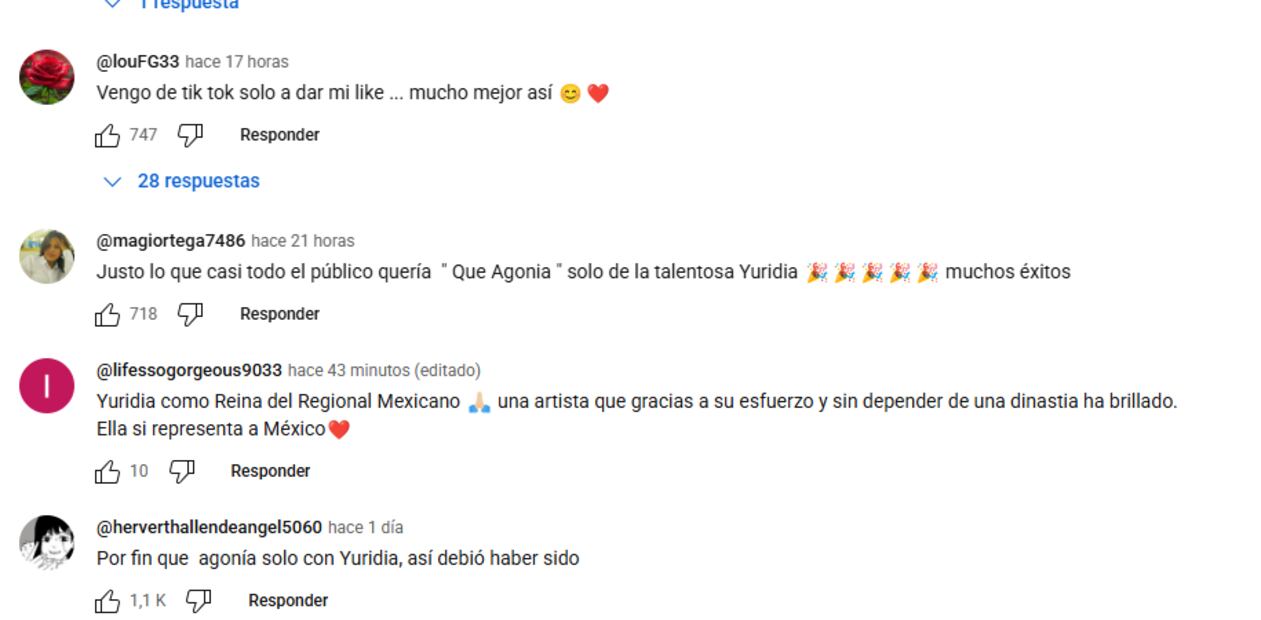 Foto: Yuridia / Youtube