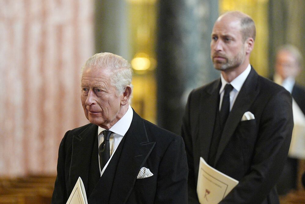 El rey Carlos se siente traicionado por polémica entrevista del príncipe William: "No se hablan", aseguran. (Aaron Chown/Pool Photo via AP)