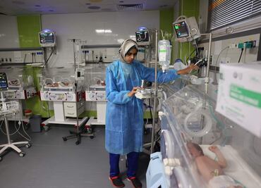 OMS advierte: Hospitales de Gaza con apenas tres días de combustible para electricidad