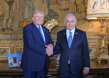 Trump recibe a Netanyahu en Mar-a-Lago tras reunión con Biden y Harris
