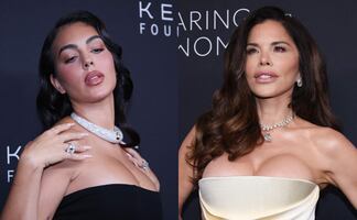 Georgina Rodríguez y Lauren Sánchez deslumbran en desfile de Balenciaga con sus millonarios anillos de compromiso