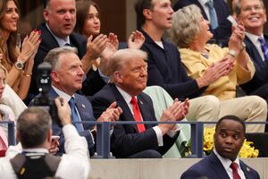 Trump recibe abucheos en la final del US Open 2025: así reaccionó el público en Nueva York
