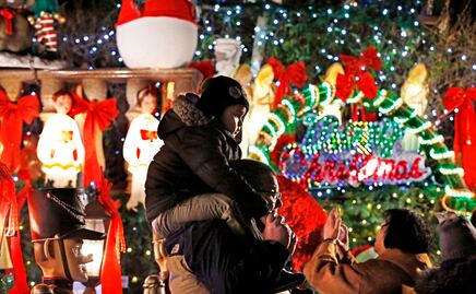 Así es Dyker Heights, el vecindario de Brooklyn que se llena de luces en Navidad