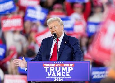 Trump amenaza con aranceles del 25% a México si no para "embestida" de "criminales". VIDEO