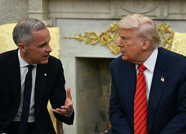 Carney le dice a Trump que "Canadá no está a la venta" y este responde "nunca digas nunca"
