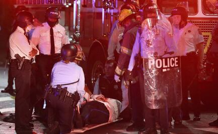 Disturbios en Filadelfia. Suman 30 policías heridos tras protestas