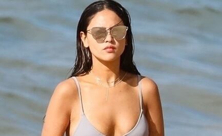 Eiza González presume silueta en bikini durante la cuarentena 