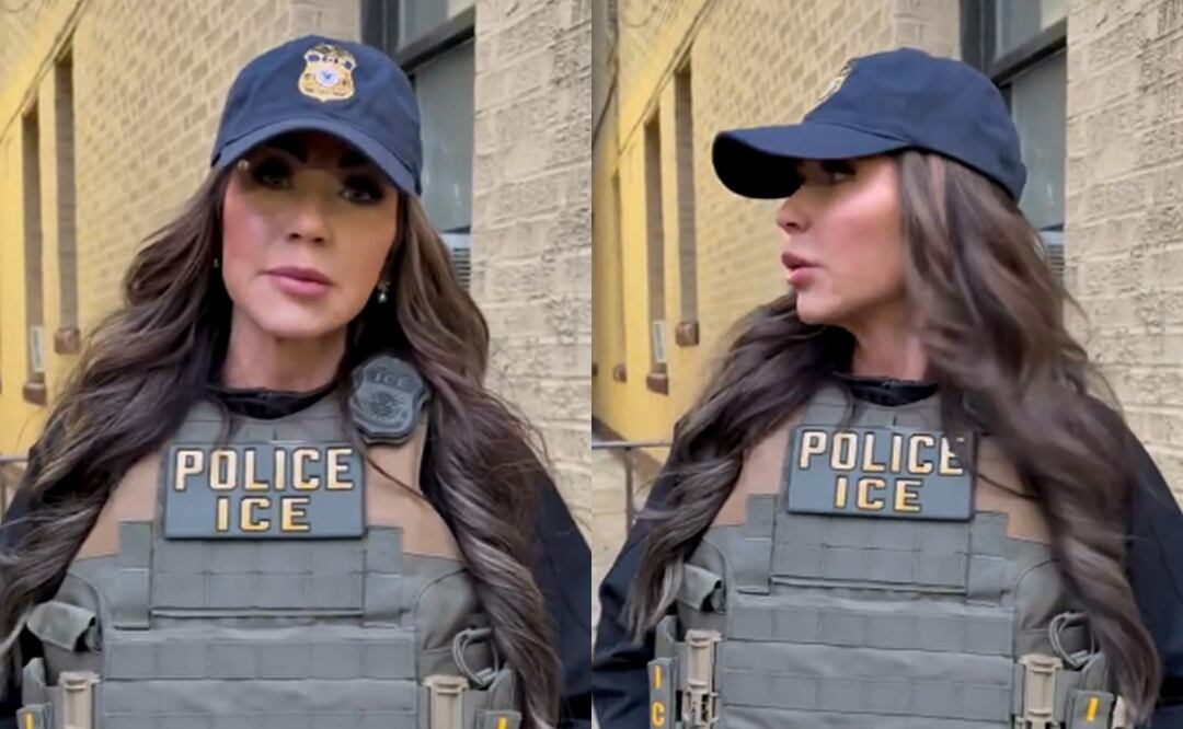 Kristi Noem acusa a Sheinbaum de alentar protestas violentas en EU Foto: Captura X / Secretary Kristi Noem