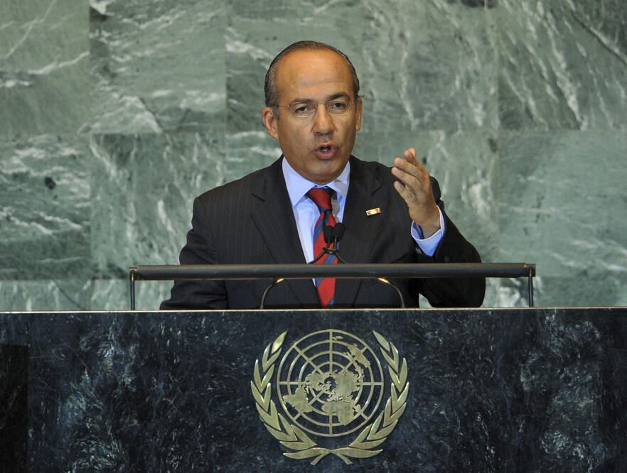Felipe Calderón: "Nunca tuve evidencia que involucrará a García Luna con actividades ilícitas". Foto EFE