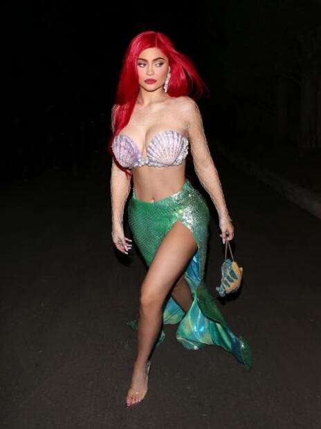 Kylie Jenner 'enciende' el Halloween 2019 con disfraz de 'La Sirenita'