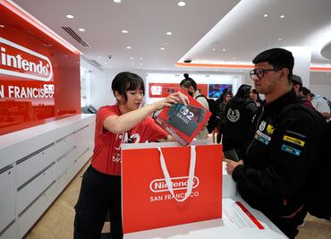 Nintendo rompe récord: vende 3,5 millones de consolas Switch 2 en solo cuatro días