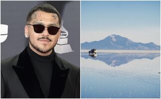 Salar de Uyuni, el destino  turístico que le cambió la vida a Christian Nodal