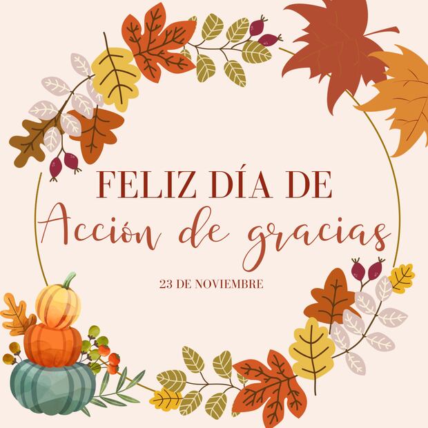 Día de Acción de Gracias. Foto: Canva.