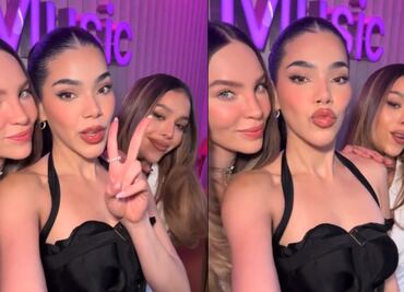 ¡Histórico! Belinda, Kenia OS y Danna Paola anuncian canción juntas y fans enloquecen