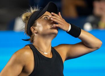 La mexicana Zarazúa da una de las sorpresas del US Open tras vencer a Caroline Garcia. VIDEO