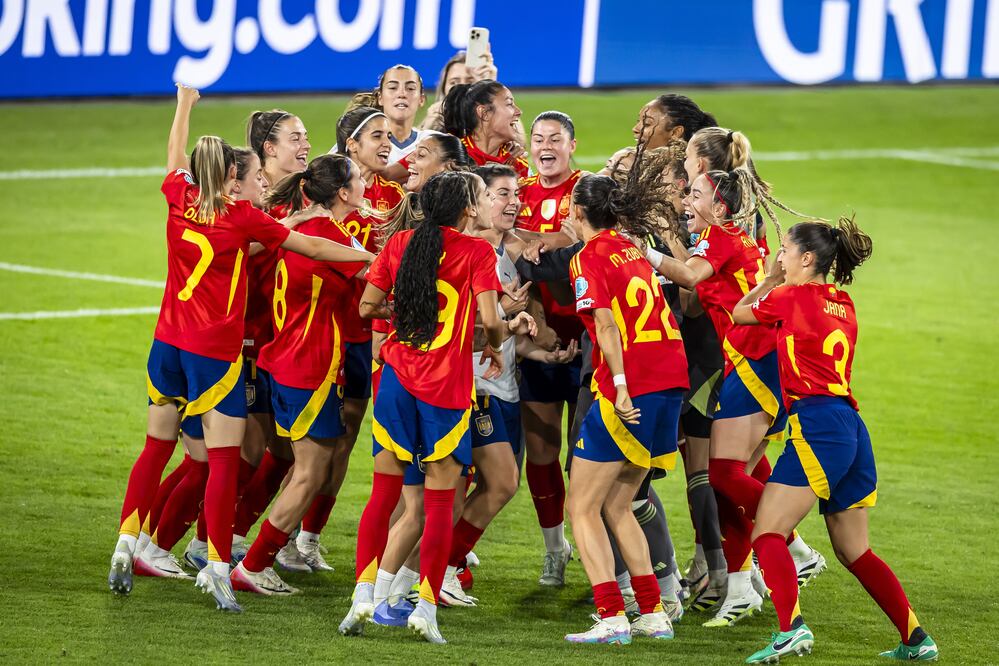 España elimina sin piedad a Suiza en los cuartos de final de la Eurocopa femenina EFE/EPA/MICHAEL BUHOLZER