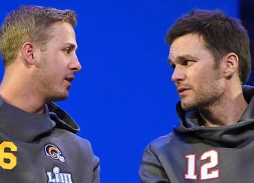 Cuando Brady ganó su primer Super Bowl, Goff tenía 7 años