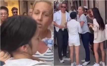 Caos en Venecia: turista enfrenta a ladrona y la sujeta del cabello tras intentar robar su pasaporte