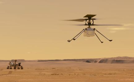 Por primera vez, un helicóptero podrá sobrevolar Marte