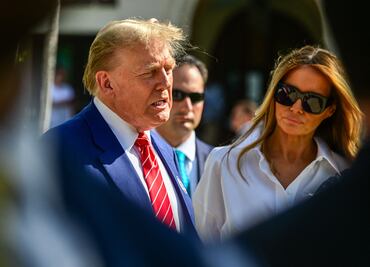Melania Trump cree que el juicio a su marido es "una desgracia" para su campaña