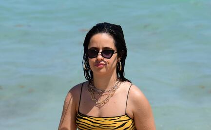 Camila Cabello presume 'bikini body' en playa de Miami