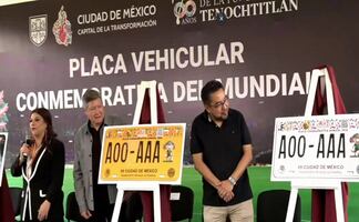 ¡Aficionados atentos! Lanzan placa vehicular del Mundial 2026: precio y fecha para obtenerla