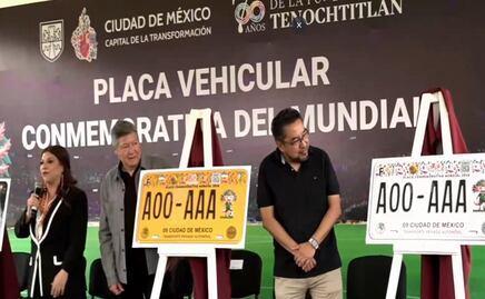 ¡Aficionados atentos! Lanzan placa vehicular del Mundial 2026: precio y fecha para obtenerla