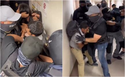 Desgarrador momento vive una niña al presenciar la detención de su familia por agentes del ICE