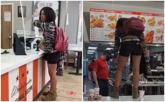 Video. Le niegan servicio por no usar cubrebocas y hace ‘berrinche’