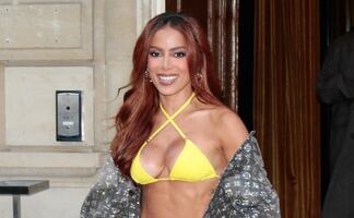 Al igual que Demi Rose, Anitta luce su bronceado con bikini diminuto de Brasil