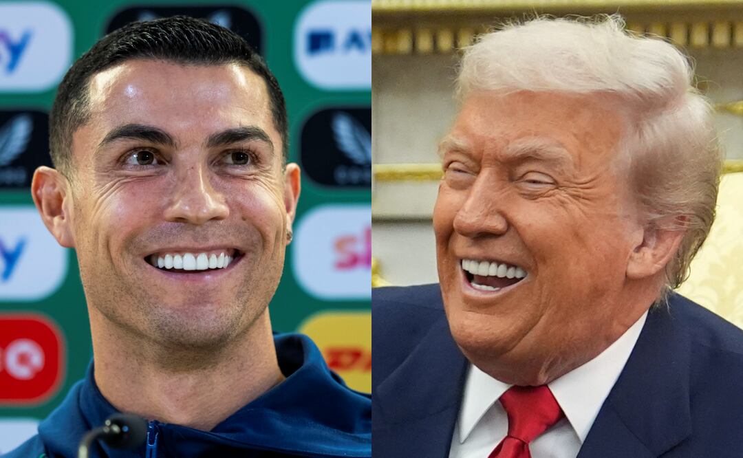 Cristiano Ronaldo se reunirá con Donald Trump en la Casa Blanca durante visita del príncipe saudí. Foto: EFE/AP