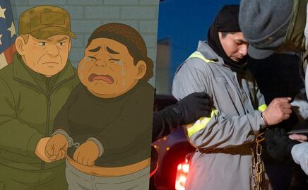 Casa Blanca levanta indignación por burlarse de migrantes arrestados; hace meme de IA al estilo Ghibli