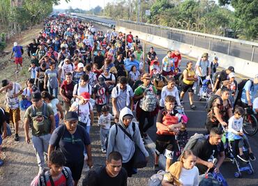 Migrantes rechazan el apoyo de 110 dólares de México para ser deportados a sus países