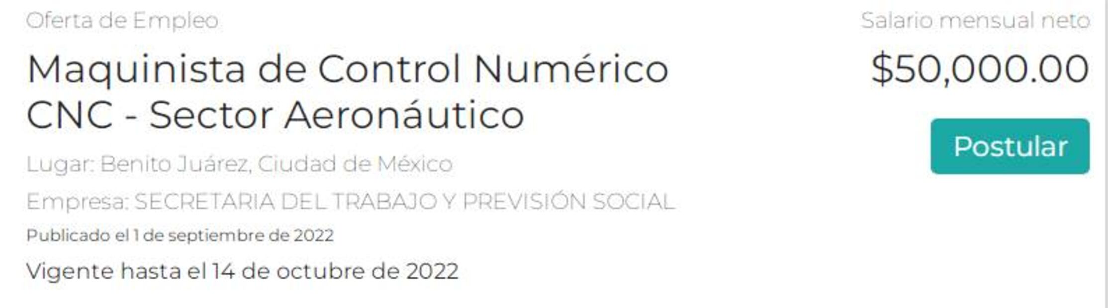 Buscan mexicanos para trabajo en fábrica de Canadá; pagan $50,000 (sin prepa)