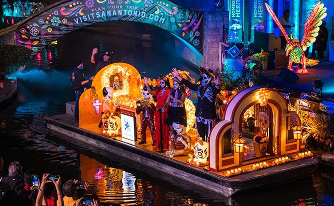 El Day of the Dead San Antonio River Parade arrancará a la altura de Pecan Street. Foto: iStock
