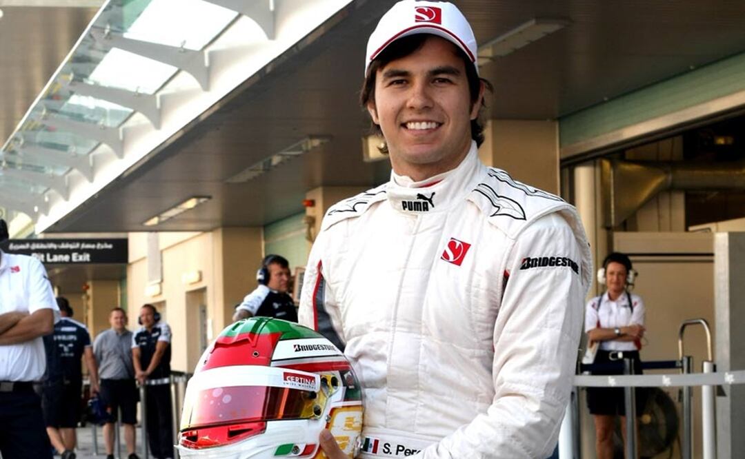 Checo Pérez en su primera temporada en la Fórmula 1 en 2011. Foto: Archivo/El Universal