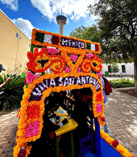 Día de Muertos en San Antonio, Texas. Foto: Pamela Benítez/ViveUSA