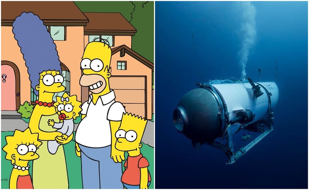 ‘Los Simpson’ predijeron el extravío de. submarino de OceanGate . ¿Coincidencia o profecía? Foto: AP