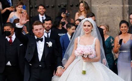 Las imágenes de la lujosa boda de ‘Canelo’ Álvarez y Fernanda Gómez en Guadalajara