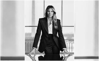 Vogue crítica el retrato oficial de Melania Trump; la llama “maga freelance”