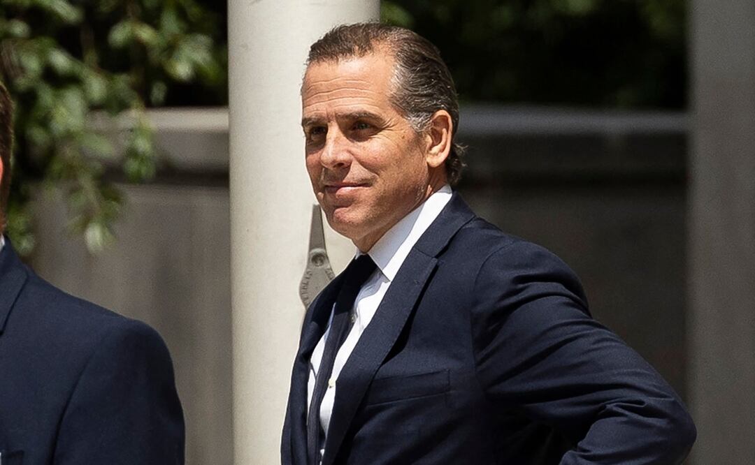 Hunter Biden enfrenta cargos por mentir sobre sus adicciones y posesión ilegal de arma de fuego. Foto: AFP