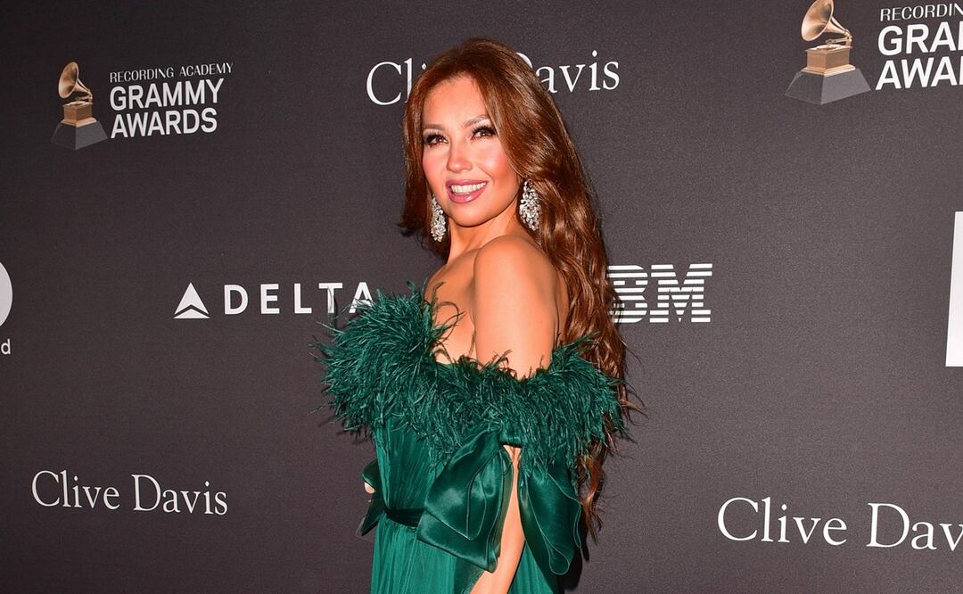 La cantante mexicana Thalía. Foto: EFE