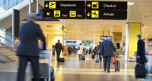 Aeropuertos con más ofertas en vuelos internacionales