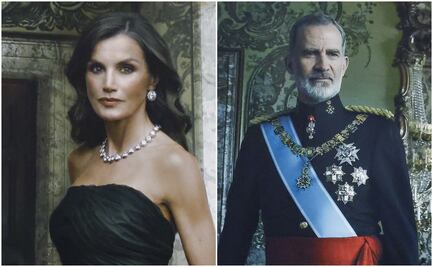 Annie Leibovitz inmortaliza a los reyes de España, Felipe y Letizia, en retratos al estilo de 'Las meninas'. FOTOS