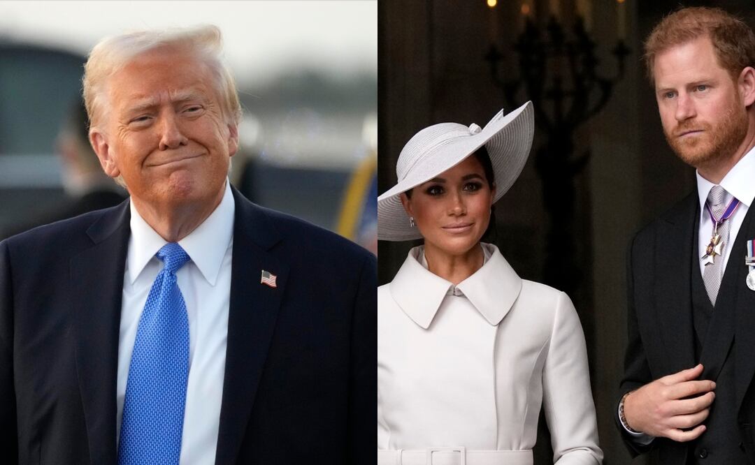 Trump ‘perdona’ a Harry y revela la razón por la que no lo deportará: “Ya tiene suficientes problemas con Meghan”. Foto: AP/ Matt Dunham / Ben Curtis