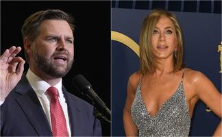 Jennifer Aniston y otras celebridades critican al vicepresidente de Trump por comentarios sobre "solteronas"