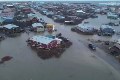 ¡Emergencia en Alaska! Más de 1,500 desplazados y pueblos devastados tras el paso del tifón Halong