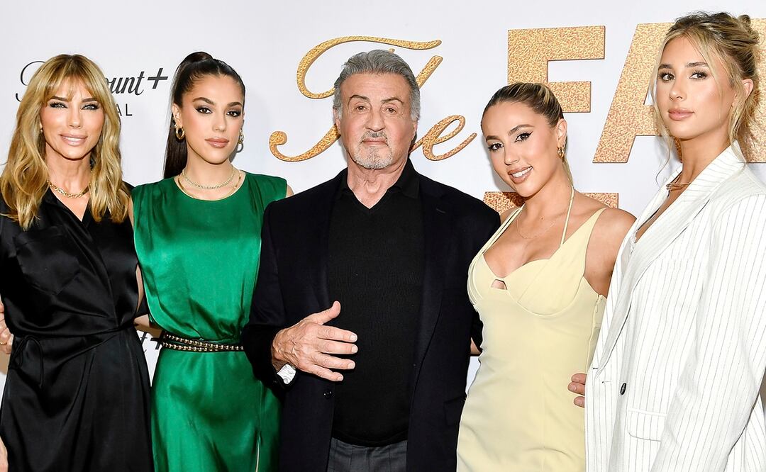 Sylvester Stallone y sus hijas estrenan reality show familiar. Foto: AP